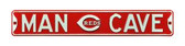 Cincinnati Reds Man Cave Street Sign