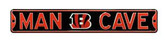 Cincinnati Bengals Man Cave Street Sign