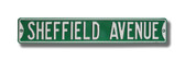 Chicago Cubs Sheffield Avenue Street Sign