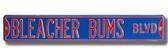 Chicago Cubs Bleacher Bums Street Sign