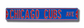 Chicago Cubs Avenue Sign