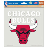 Chicago Bulls Die-cut Decal - 8"x8" Color