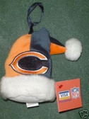 Chicago Bears Santa Hat Ornament