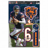 Chicago Bears Jay Cutler 11"x17" Multi-Use Decal Sheet