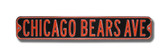 Chicago Bears Avenue Sign