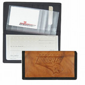 Charlotte Bobcats Leather/Nylon Embossed Checkbook Cover