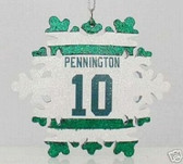 Chad Pennington New York Jets Snowflake Ornament