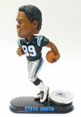 Carolina Panthers Steve Smith Black Base Edition Bobblehead