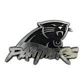 Carolina Panthers Silver Auto Emblem
