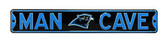 Carolina Panthers Man Cave Street Sign