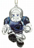 Carolina Panthers 3" Crystal Halfback Ornament
