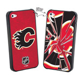 Calgary Flames iPhone 4/4S NHL  Broken Glass Lenticular Case