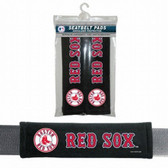 Boston Red Sox Velour Seat Belt Pads