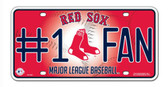 Boston Red Sox License Plate - #1 Fan