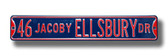 Boston Red Sox Jacoby Ellsbury Drive Sign
