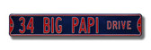 Boston Red Sox Big Papi Drive Sign