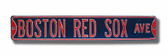 Boston Red Sox Avenue Sign