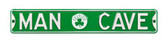 Boston Celtics Man Cave Street Sign