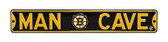 Boston Bruins Man Cave Street Sign