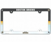 Boston Bruins License Plate Frame - Full Color