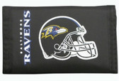 Baltimore Ravens Nylon Trifold Wallet