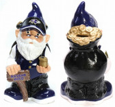 Baltimore Ravens Garden Gnome Coin Bank