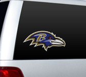 Baltimore Ravens Die-Cut 12"x12" Window Film