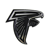 Atlanta Falcons Silver Auto Emblem