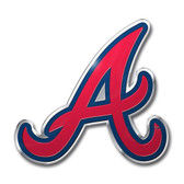 Atlanta Braves Color Auto Emblem - Die Cut