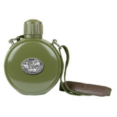 4 Bighorn Sheep Canteen with Compass