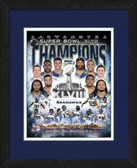 2014 Seattle Seahawks Super Bowl 48 Champs Composite Matted and Framed