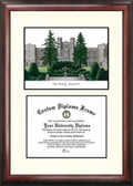 Xavier University Scholar Framed Lithograph with Diploma