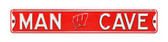 Wisconsin Badgers Man Cave Street Sign