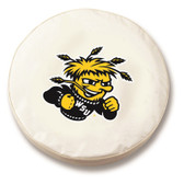 Wichita State Shockers White Tire Cover, Large