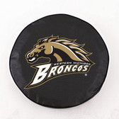 Western Michigan Broncos Black Tire Cover, Large