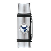 West Virginia Mountaineers Stainless Steel Thermos