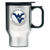 West Virginia Mountaineers Stainless Steel Travel Mug