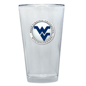 West Virginia Mountaineers Colored Logo Pint Glass