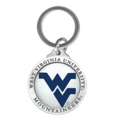 West Virginia Mountaineers Colored Logo Key Chain