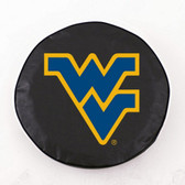 West Virginia Mountaineers Black Tire Cover, Large