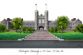 Washington University, St. Louis Lithograph