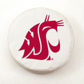 Washington State Cougars White Tire Cover, Small