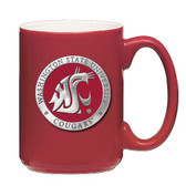 Washington State Cougars Red Coffee Mug Set