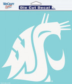 Washington State Cougars 8"x8" Die-Cut Decal