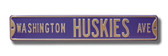 Washington Huskies Avenue Sign
