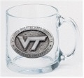 Virginia Tech Hokies Clear Coffee Mug Set CM10195