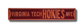 Virginia Tech Hokies Avenue Sign