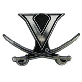 Virginia Cavaliers Silver Auto Emblem