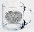 Virginia Cavaliers Clear Coffee Mug Set