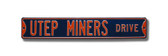 UTEP Miners Avenue Sign